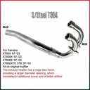 IMEX Downpipe for Yamaha XT 600 / E / K