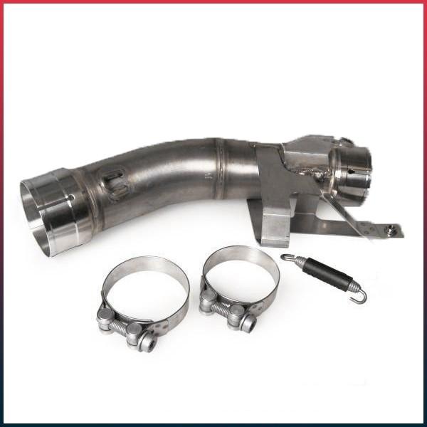 Akrapovic Link Pipe Without Catalyst for Kawasaki ZX10R Ninja 2008-2010