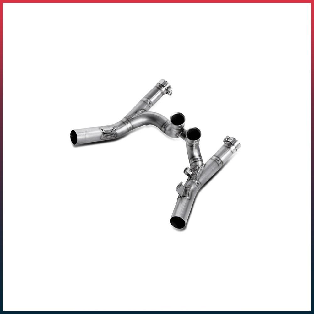 Manchon raccord sans catalyseur Akrapovic pour Yamaha VMAX 1700 2009-2016