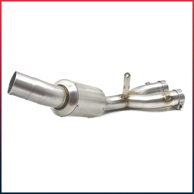 Link pipe without catalyst for Yamaha YZF 1000 R1 2015-? With expansion chamber