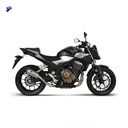 Silencieux TERMIGNONI SLIP-ON Hexagonal conique Honda CB 500 F / CBR 500 R et CB 500 X 2019-2023