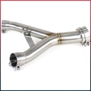 Link Pipe without Catalyst for Kawasaki Z 1000 SX 2017-2019