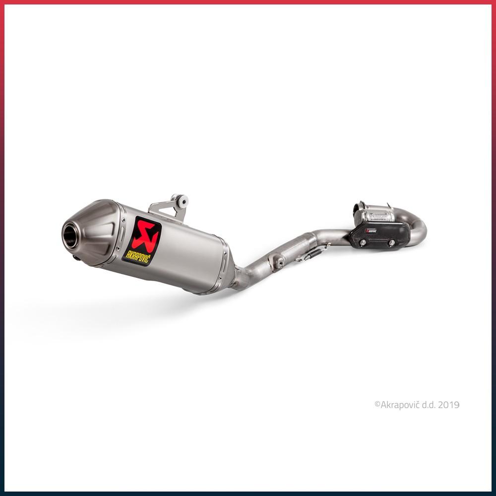 Full Exhaust System AKRAPOVIC Evolution Line Suzuki RM-Z 450 2018-...