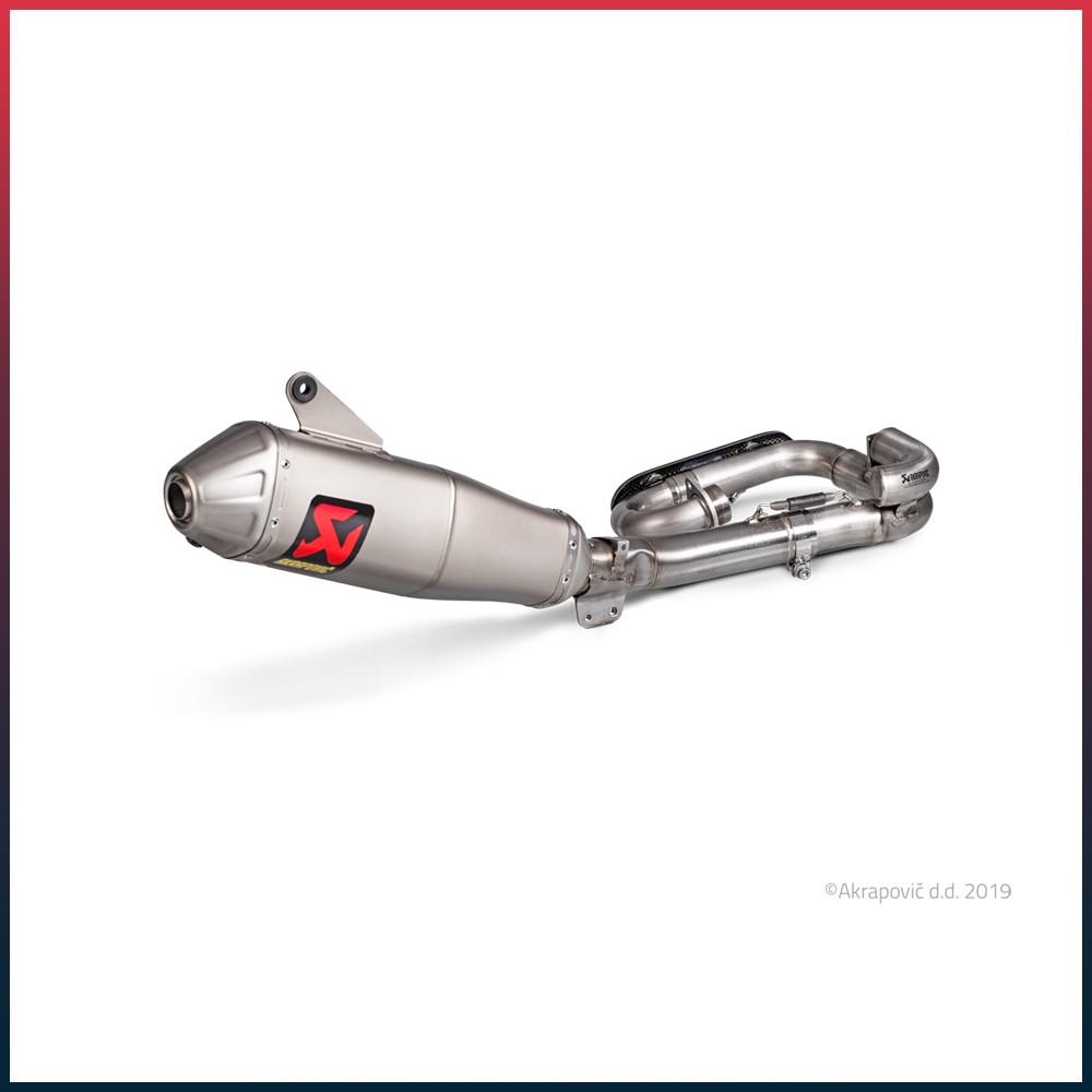 Ligne Complète AKRAPOVIC Evolution Line Yamaha WR 250 F 2015-2019 et YZ 250 F 2014-2018