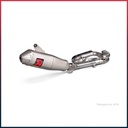 Full Exhaust System AKRAPOVIC Evolution Line Yamaha WR 250 F 2015-2019 and YZ 250 F 2014-2018
