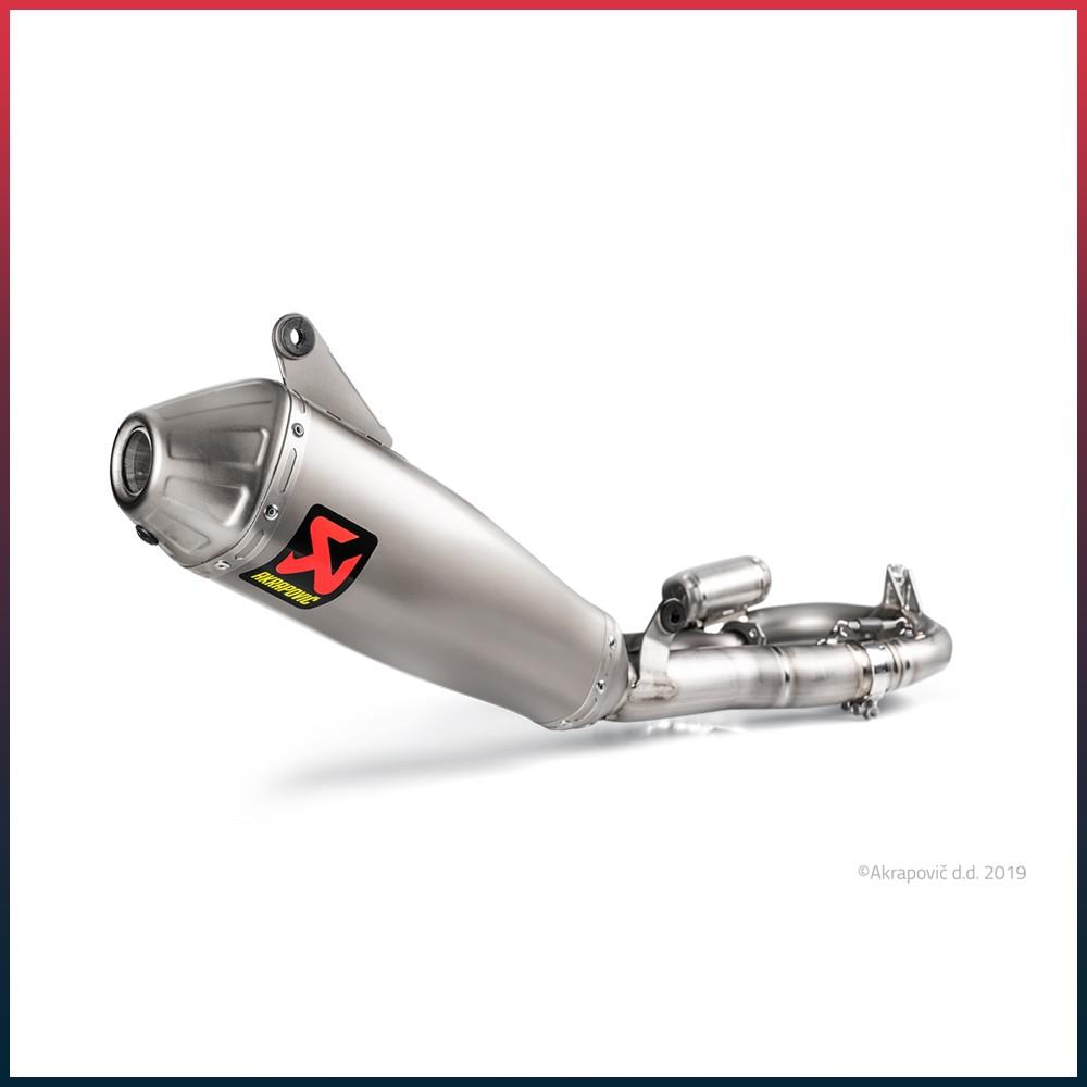 Full Exhaust System AKRAPOVIC Evolution Line Yamaha WR 250 F 2019-2020 And Yamaha YZ 250 F 2019-2020