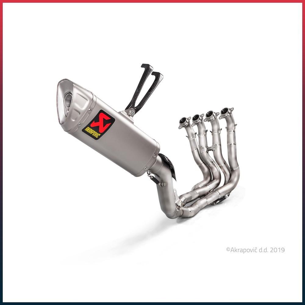 Full Exhaust System AKRAPOVIC Racing Line Honda CBR 1000 RR 2017-2019 Carbon End Cap