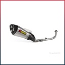 Akrapovic Racing Line Full Exhaust System Honda MSX 125 2016-2020 Carbon End Cap