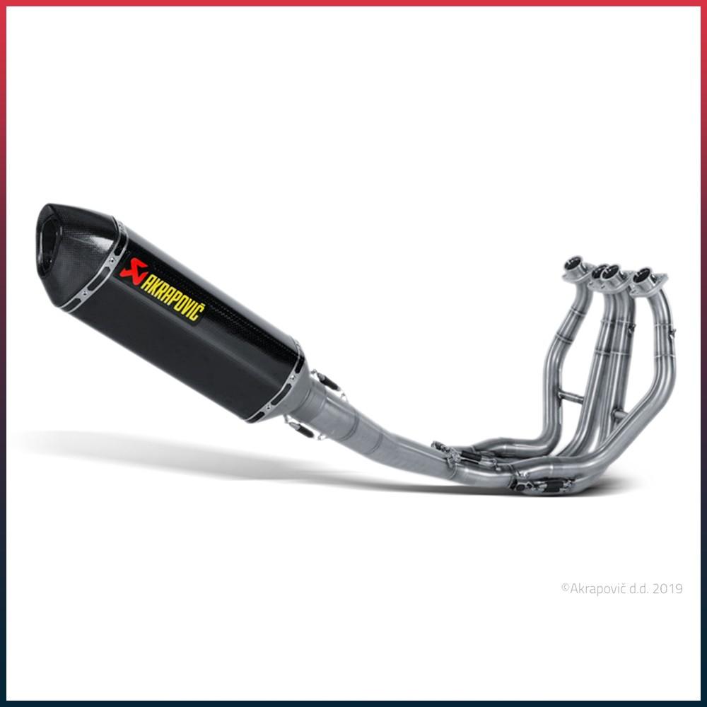 Ligne Complète AKRAPOVIC Racing Line Suzuki GSX R 1300 HAYABUSA 2008-2016 Coupelle Carbone