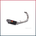 Full Exhaust System AKRAPOVIC Racing Line (carbon end cap) Yamaha MT 03 2016-2019 And R 3 2015-2021