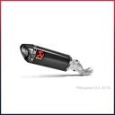 Silencieux AKRAPOVIC Slip-On (coupelle carbone) Aprilia RSV4 RR / RSV 4 RF 2017-2020 et Tuono 1100 V4 2017-2020