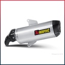 Silencieux AKRAPOVIC Slip-On Aprilia SRV 850 2012-2015 Et Gilera GP 800 2008-2015 Coupelle Carbone