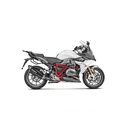 AKRAPOVIC Slip-On Silencer BMW R 1200 R / RS 2017-2018 Carbon End Cap