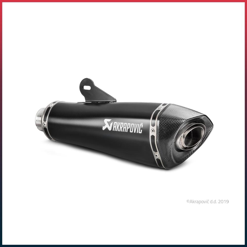 AKRAPOVIC Slip-On Silencer (carbon end cap) BMW R NINE T 2014-2020 and R NINE T Scrambler 2016-2023