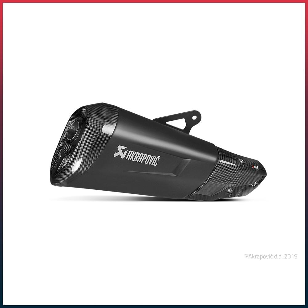 AKRAPOVIC Slip-On Silencer BMW S1000 XR 2015-2016 Carbon End Cap