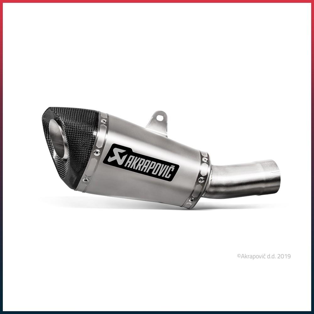 Silencieux AKRAPOVIC Slip-On Conique Honda CB 1000 R 2018-2024 Coupelle Carbone