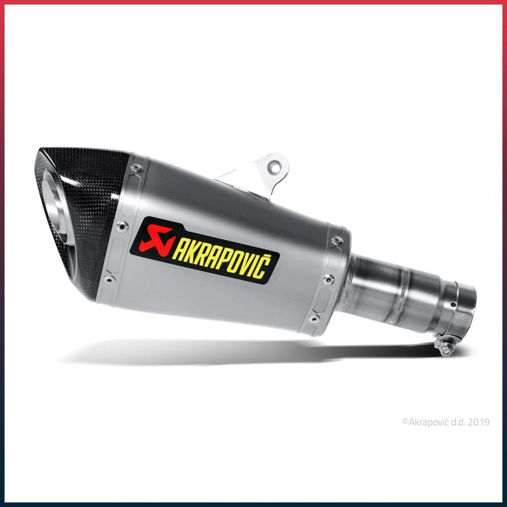 Silencieux AKRAPOVIC Slip-On Conique Yamaha YZF 600 R6 2010-2021 Coupelle Carbone