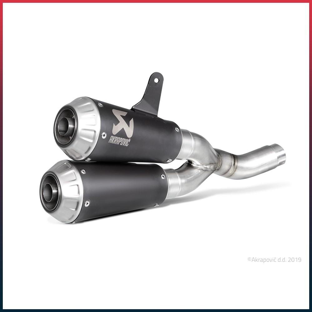 Silencieux AKRAPOVIC Slip-On Ducati MONSTER 797 2017-2020