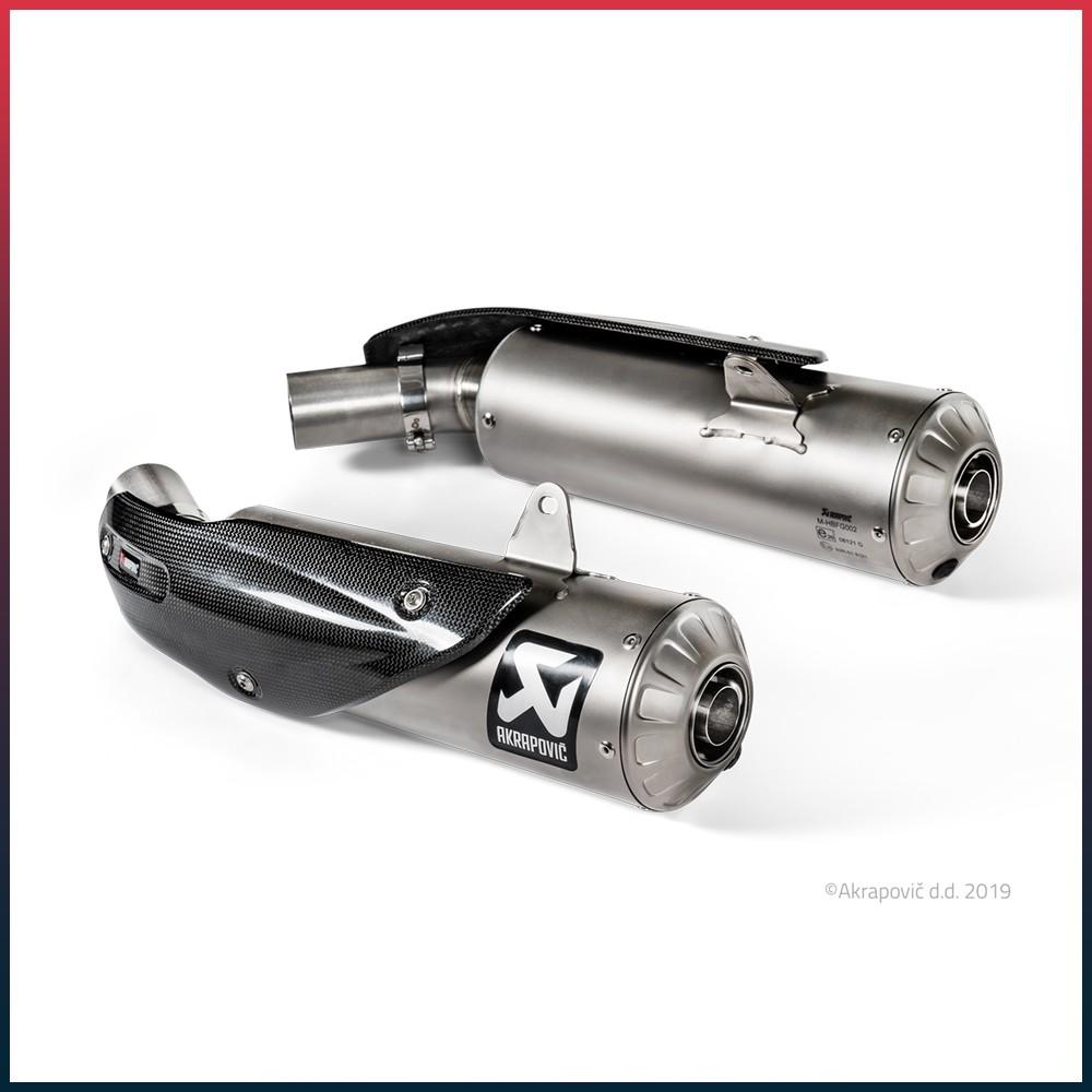 AKRAPOVIC Slip-On Silencer Ducati SCRAMBLER 1100 2018-2020
