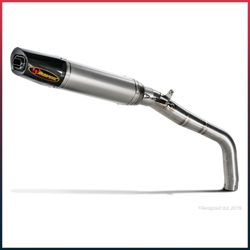 AKRAPOVIC Slip-On Silencer Honda CBR 600 RR 2007-2008 Carbon End Cap