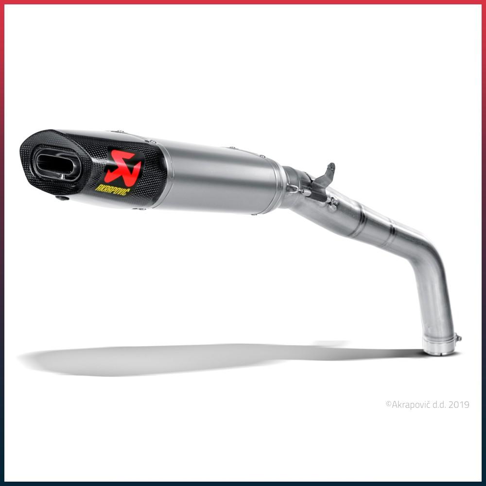 AKRAPOVIC Slip-On Silencer Honda CBR 600 RR 2013-... Carbon End Cap