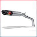 AKRAPOVIC Slip-On Silencer Honda CBR 600 RR 2013-... Carbon End Cap