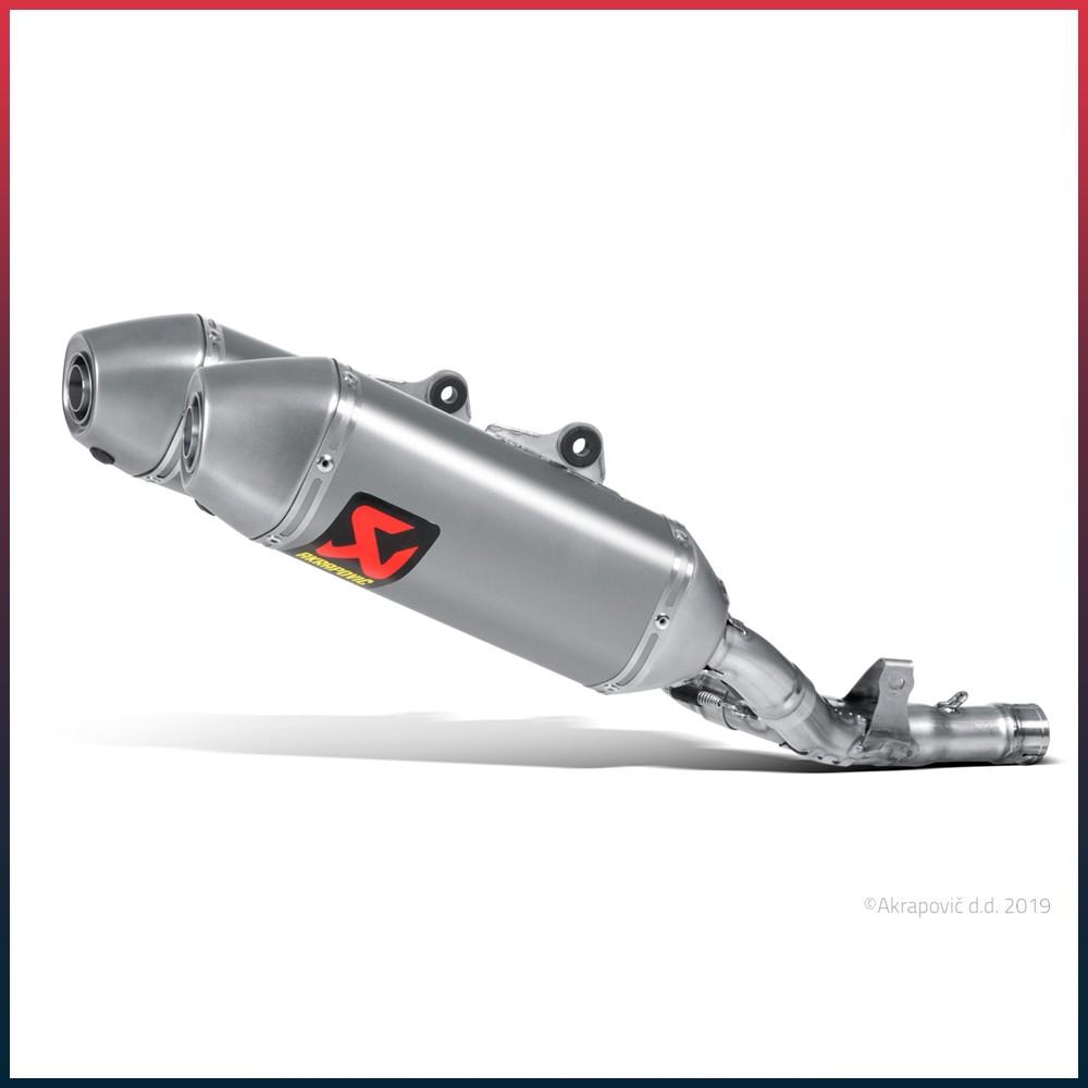 Silencieux AKRAPOVIC Slip-On Honda CRF 250 R / RX 2016-2017