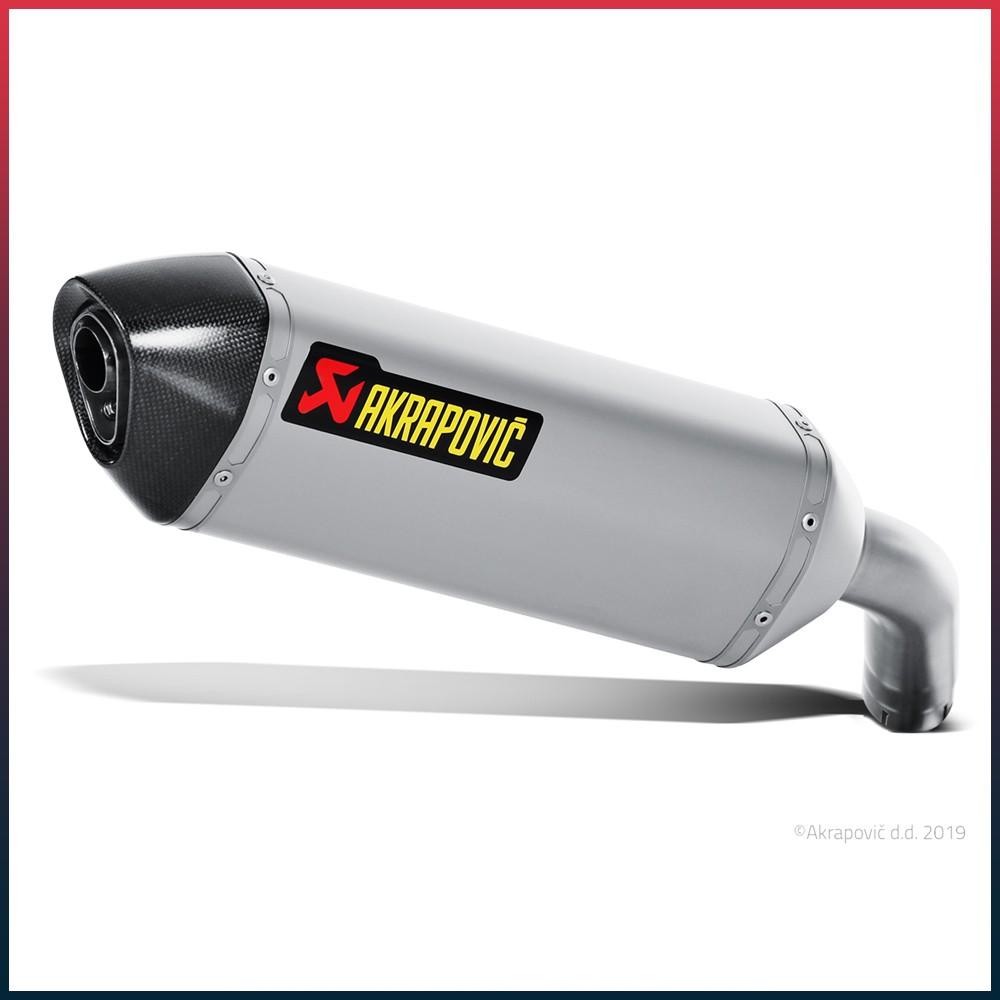 AKRAPOVIC Slip-On Silencer Honda CROSSRUNNER 800 2011-2014 Carbon End Cap