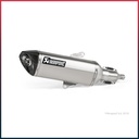 Silencieux AKRAPOVIC Slip-On Honda FORZA 300 2018-2020 Coupelle Carbone