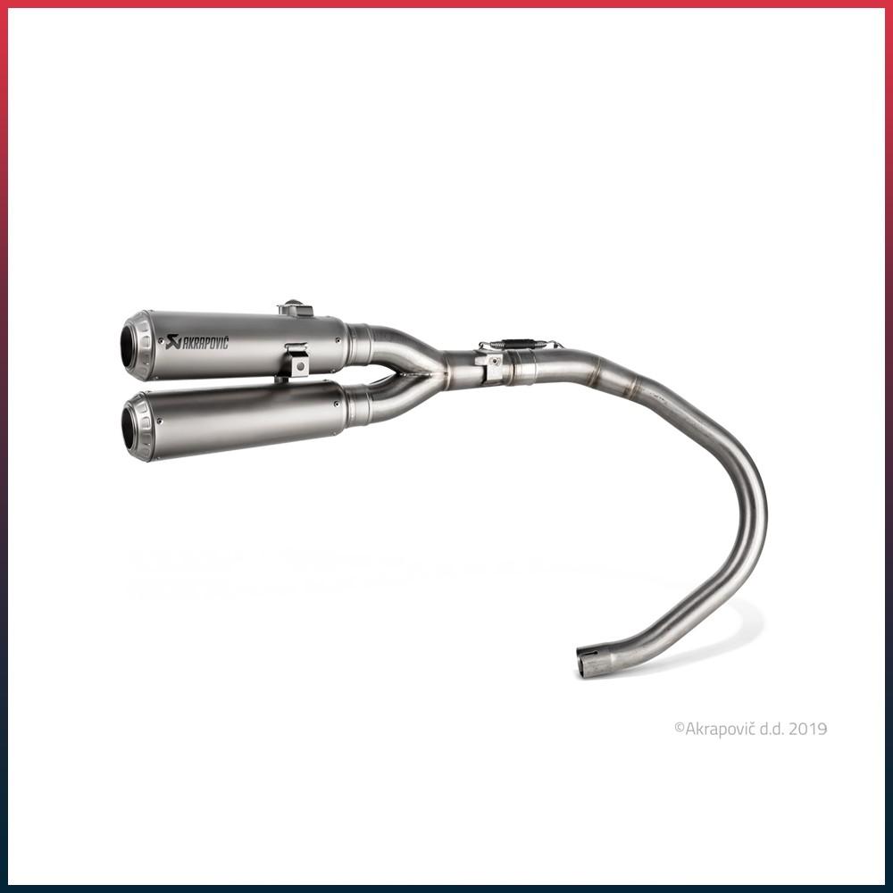 Silencieux AKRAPOVIC Slip-On Honda MONKEY 125 2019-2024