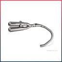 Silencieux AKRAPOVIC Slip-On Honda MONKEY 125 2019-2024
