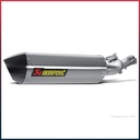 AKRAPOVIC Slip-On Silencer Honda VFR 1200 2010-2016 Carbon End Cap