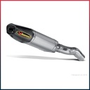 Silencieux AKRAPOVIC Slip-On Kawasaki ZX6R 2007-2008 Coupelle Carbone