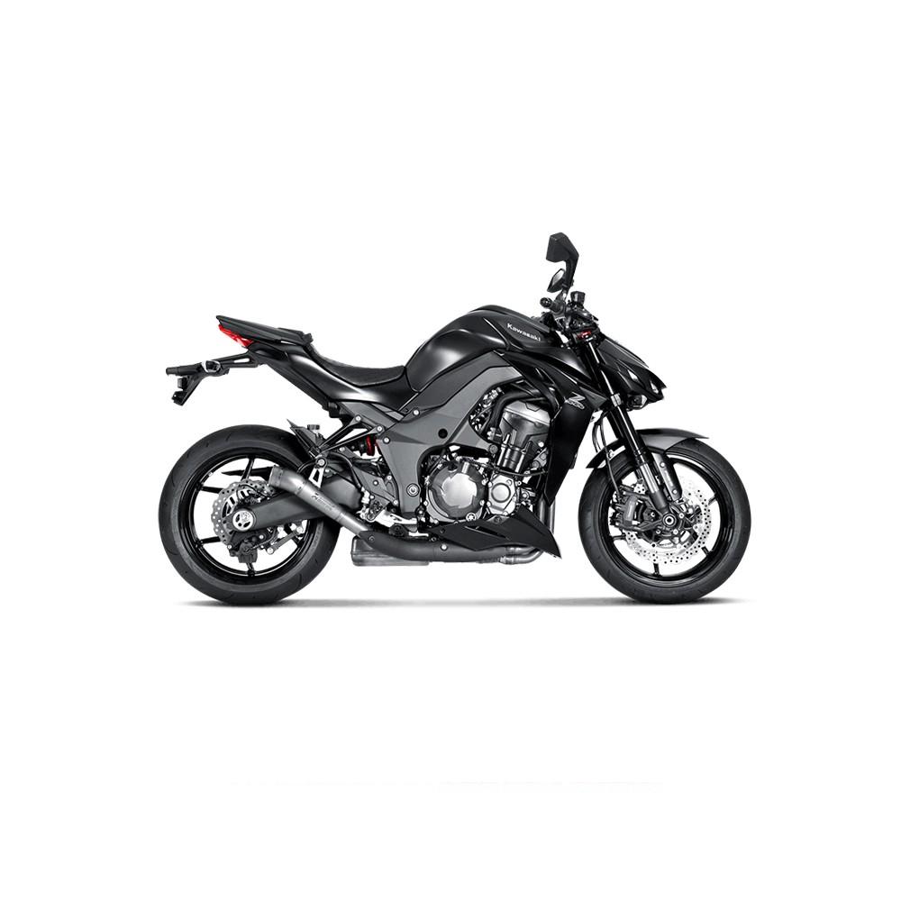 Silencieux AKRAPOVIC Slip-On Megaphone Kawasaki Z 1000 2014-2020 Et Z 1000 SX 2014-2019