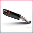 Silencieux AKRAPOVIC Slip-On Racing (coupelle Carbone) Aprilia RSV4 / RSV4 FACTORY 2009-2014 et TUONO 1000 V4R / APRC 2011-2015