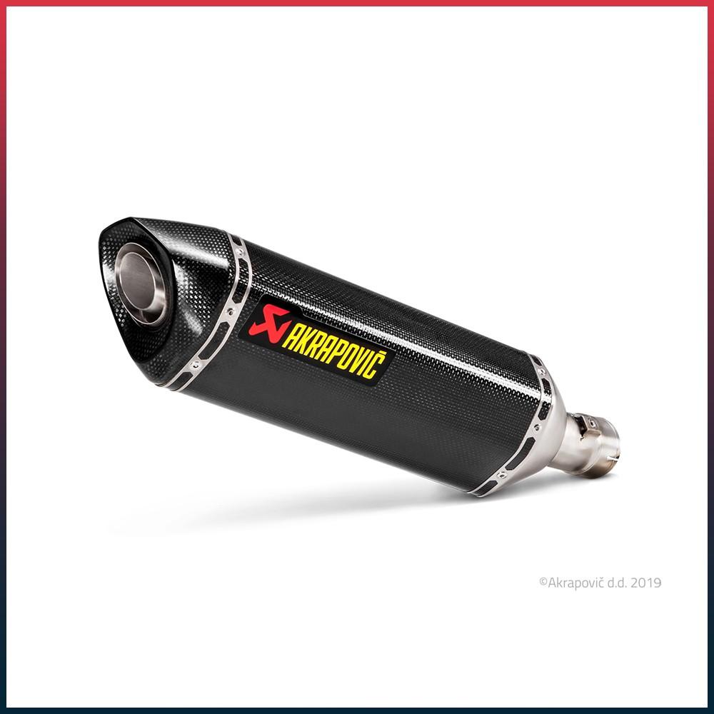 Silencieux AKRAPOVIC Slip-On Suzuki GSX R 1000 2017-2022 Coupelle Carbone