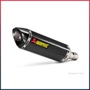 Silencieux AKRAPOVIC Slip-On Suzuki GSX R 1000 2017-2022 Coupelle Carbone