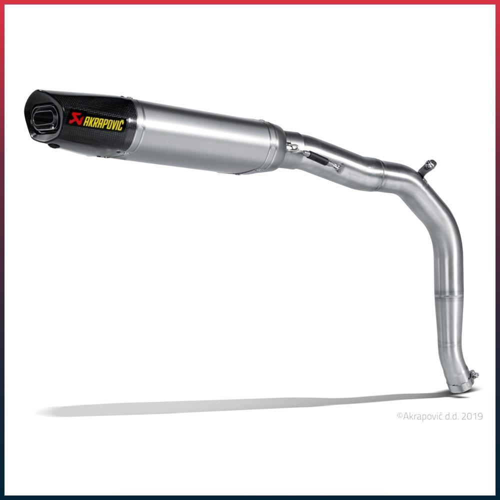 AKRAPOVIC Slip-On Silencer Triumph DAYTONA 675 / R 2006-2012 Carbon End Cap