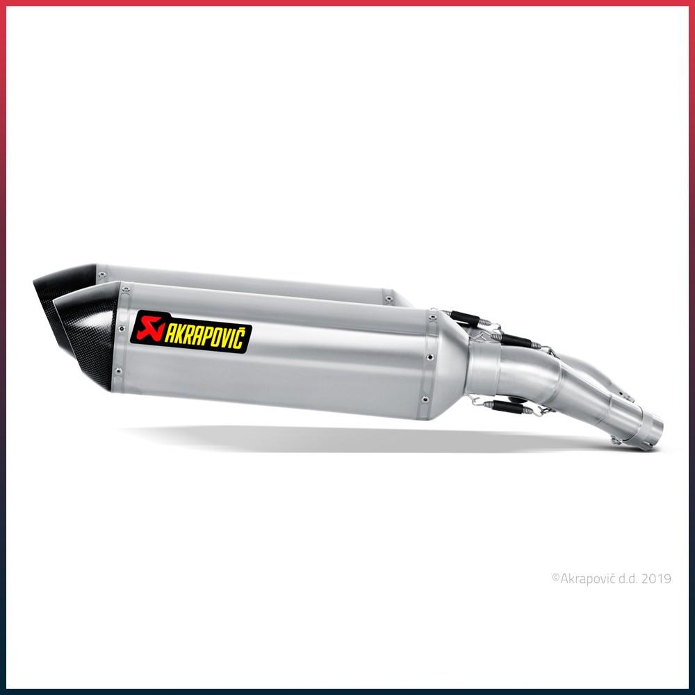 Silencieux AKRAPOVIC Slip-On (coupelle carbone) Yamaha FJR 1300 2013-2021