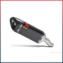 AKRAPOVIC Slip-On Silencer Yamaha MT-03 2016-2019 Carbon End Cap