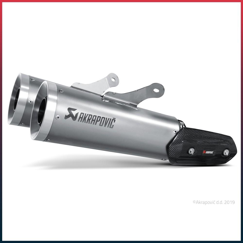 AKRAPOVIC Slip-On Silencer Yamaha VMAX 1700 2009-2016