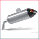 AKRAPOVIC Slip-On Silencer Yamaha XTZ 1200 SUPER TENERE 2010-2020 Carbon End Cap
