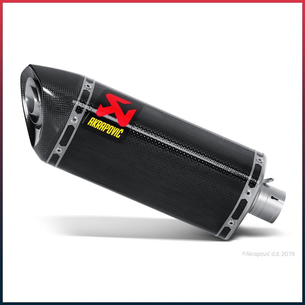 AKRAPOVIC Slip-On Silencer Yamaha YZF 600 R6 2008-2009 Carbon End Cap