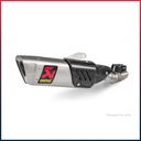 Silencieux AKRAPOVIC Slip-On Yamaha YZF 600 R6 2017-2021 Coupelle Carbone