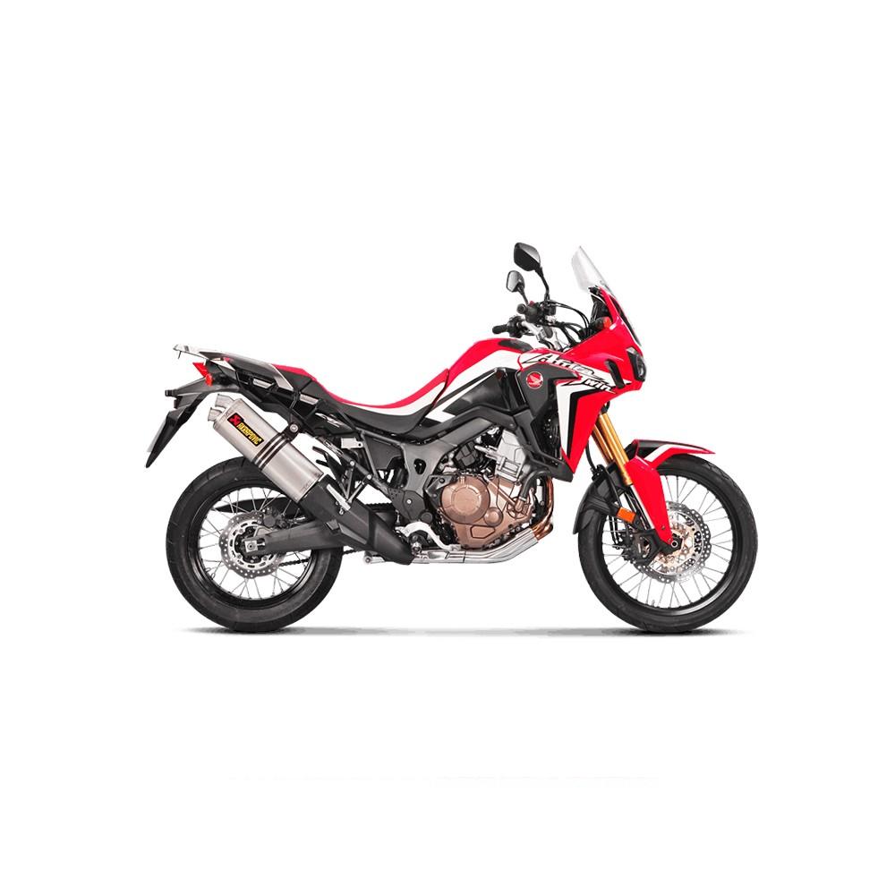 AKRAPOVIC Slip-On Silencer Honda CRF 1000 L AFRICA TWIN 2016-2019