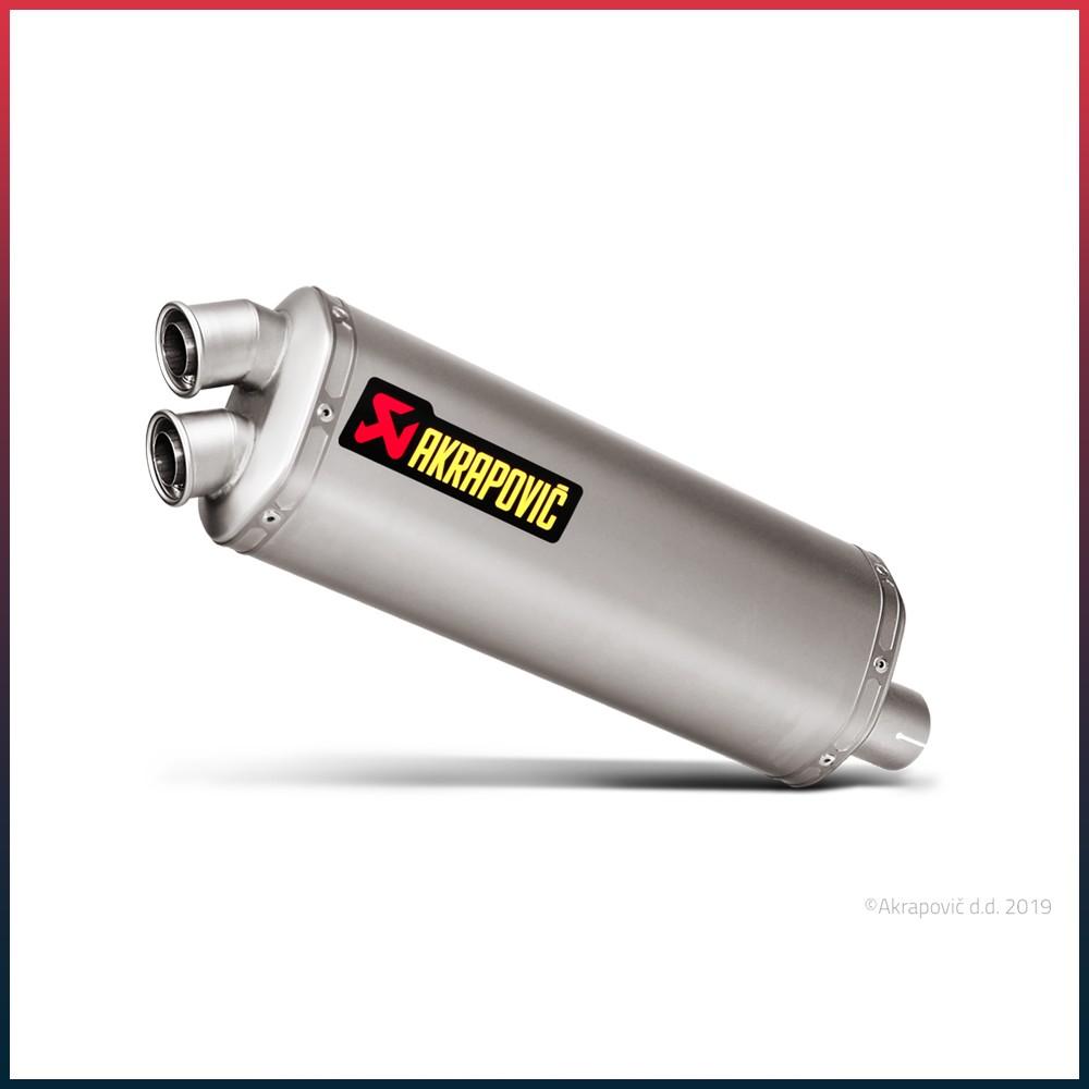 Silencieux AKRAPOVIC Slip-On Honda CRF 1000 L AFRICA TWIN ADVENTURE SPORT 2018-2019