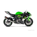 Ligne Complète AKRAPOVIC Racing Line (coupelle carbone) Kawasaki ZX6R 636 2024-...
