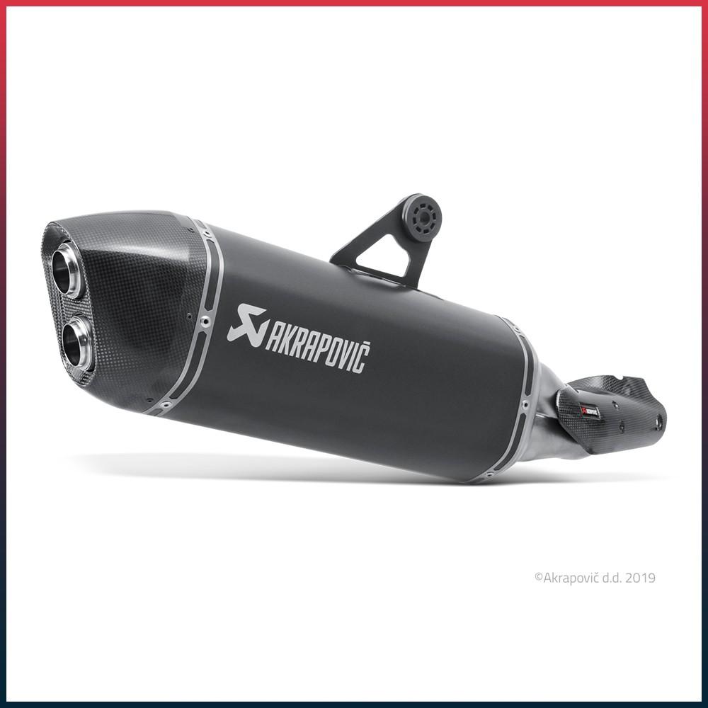 Silencieux AKRAPOVIC Slip-On (coupelle carbone) BMW R 1200 GS / Adventure 2013-2016