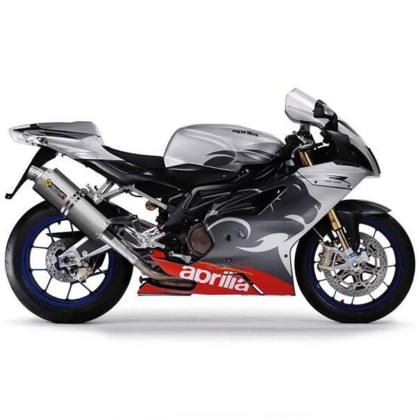 Silencieux LEXTEK OP1 Aprilia RSV 1000 R / FACTORY 2004-2007 et Tuono 1000 2006-2009