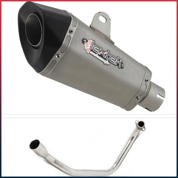 LEXTEK XP10 Full Exhaust System Honda CB 125 F 2017-2020